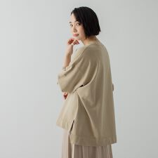ピグメントダイ裏毛ビックプルオーバー