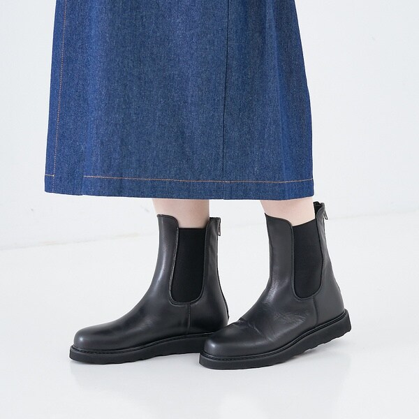 コレックス（collex）/【VINILO】 バックジップ サイドゴアブーツ VINILO】 バックジップ サイドゴアブーツ | コレックス(collex