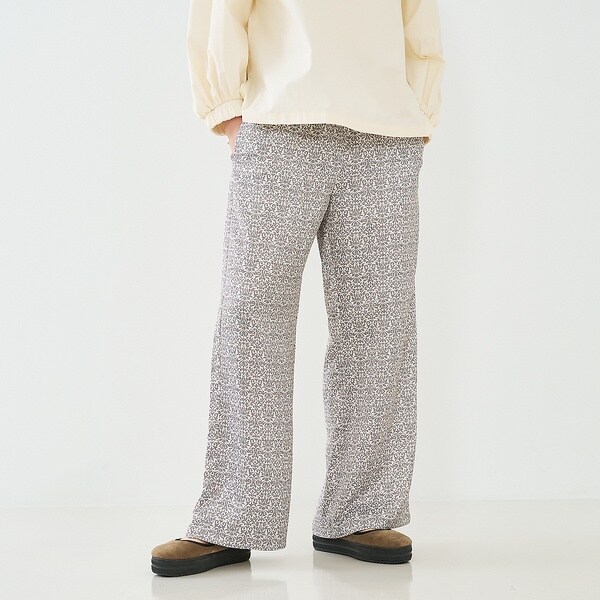 ダマスク柄プリントパンツ | コレックス(collex) | マルイウェブチャネル