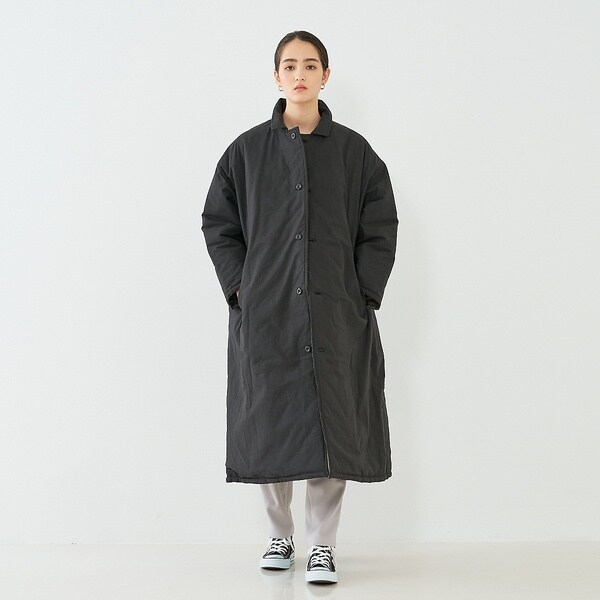 yarmo/ヤーモ】Quilting Lab Coat キルティングラボコート