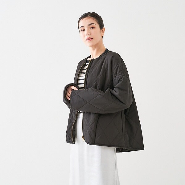 コレックス（collex）/【WEB限定】タフタ×ファーキルト リバーシブルブルゾン WEB限定】タフタ×ファーキルト リバーシブルブルゾン | コレックス