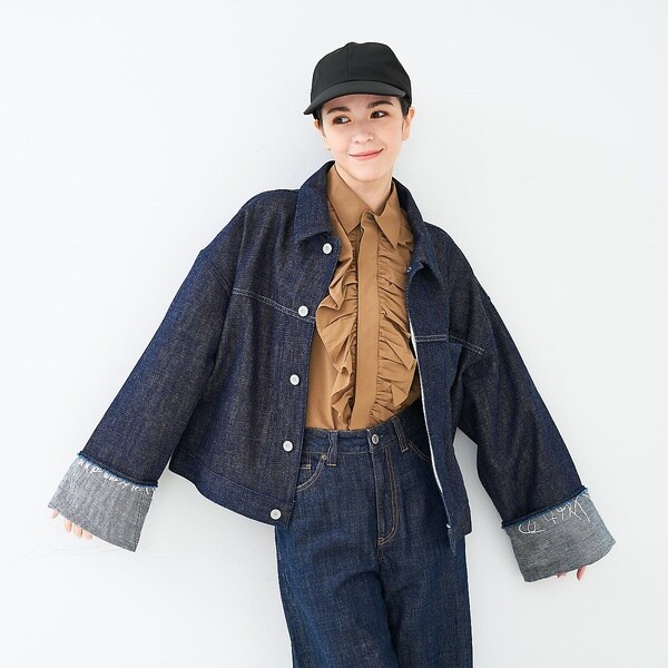 KUROクロ1st デニムジャケット　Gジャン KURO クロ】1stタイプGジャン / ARIAL DENIM JACKET ONE WASH