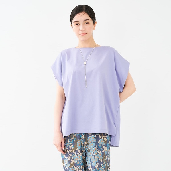 【接触冷感・UVカット】コンパクトクールチュニックTシャツ collex tシャツ 「接触冷感・UVカット」コンパクトクール