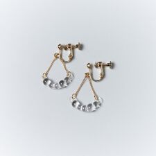 【別注】【HARIO Lampwork Factory】イヤリング フラッタ