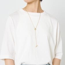 【dignif】【金属アレルギー対応】 Y字モチーフ2WAYネックレス