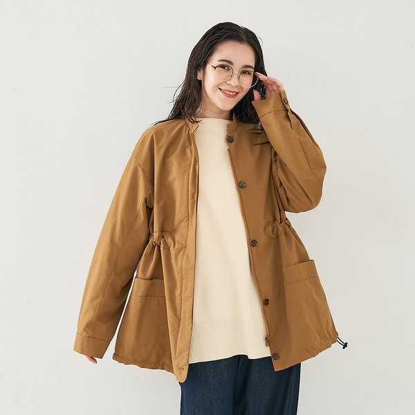 ギャザージップアップブルゾン | コレックス(collex) | マルイウェブ