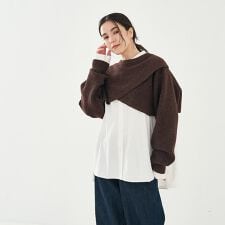 2WAYショートニットプルオーバー【予約】