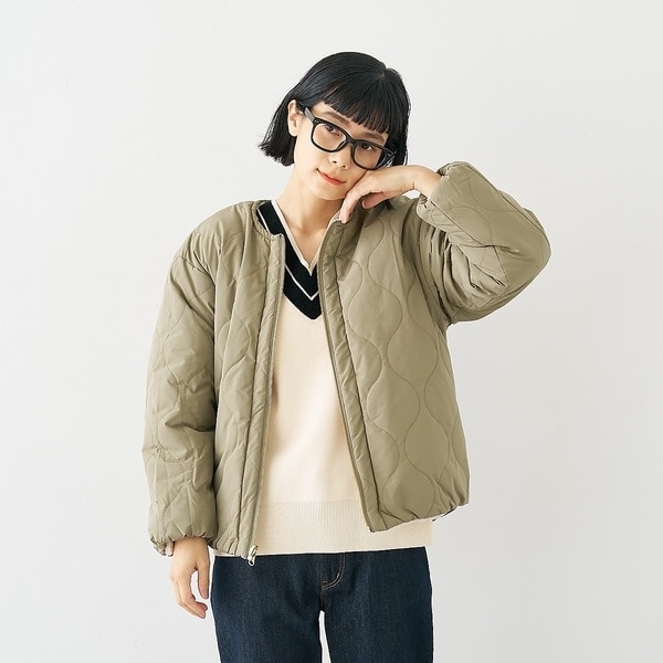 レディース 美品・collex(コレックス)ハーフコート・ブルゾン