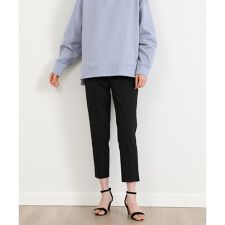 【洗える・ストレッチ】ベーシックコットンストレートパンツ