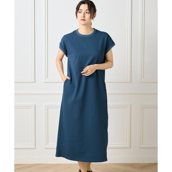 ⭐️新品2025【スピックアンドスパン リネンカフタンドレス】黒38 大人気完売‼︎ Spick & Span - Spick and Span スピックアンドスパン リネン