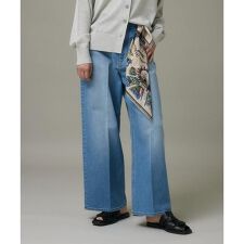 デニムワイドパンツ