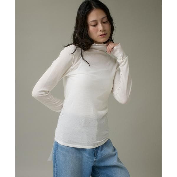 シアーテレコハイネックプルオーバー