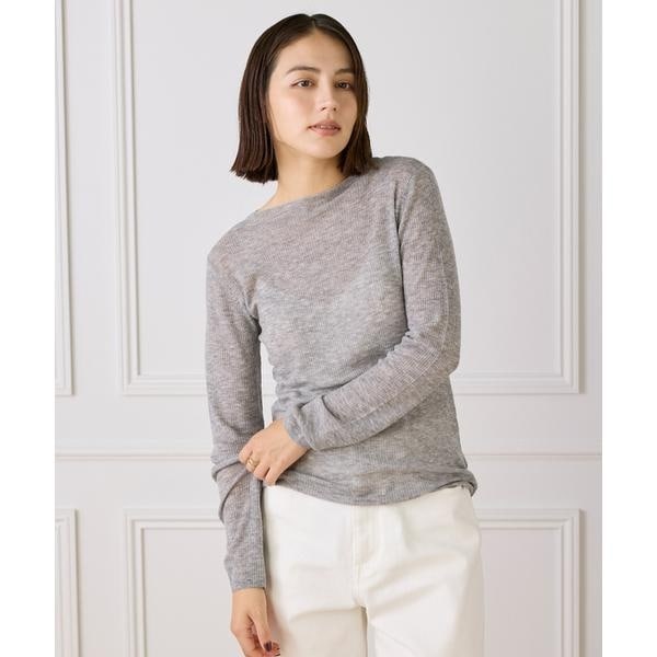 アルパカウールブークレニットキャミソール | かぐれ(kagure