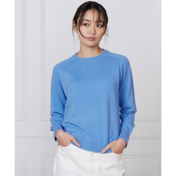 アイスコットン クルーネックプルオーバー | スローブ イエナ(SLOBE