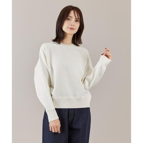 カラーネップ畦編みロールネックプルオーバー | イッツ