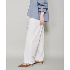 強撚チノストレートパンツ