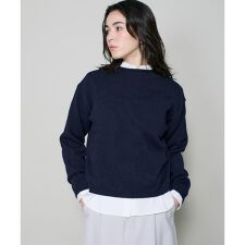 ロールハイネックニットプルオーバー