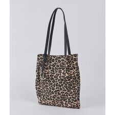 アニマル柄ツマミハンドルフラットトートバッグ/A4対応《COOCO/クーコ》