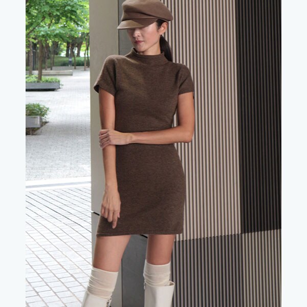 AMBIENT】カットアウトミニワンピース