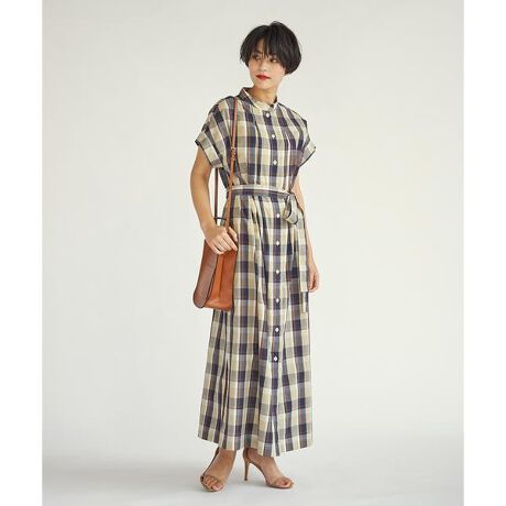 エステルコットンチェックワンピース クリアインプレッション Clear Impression ファッション通販 マルイウェブチャネル Cb002 010 51 01