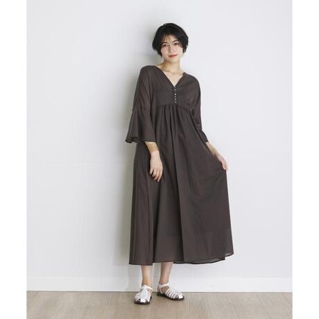 コットンローンロングワンピース | マルイウェブチャネル 