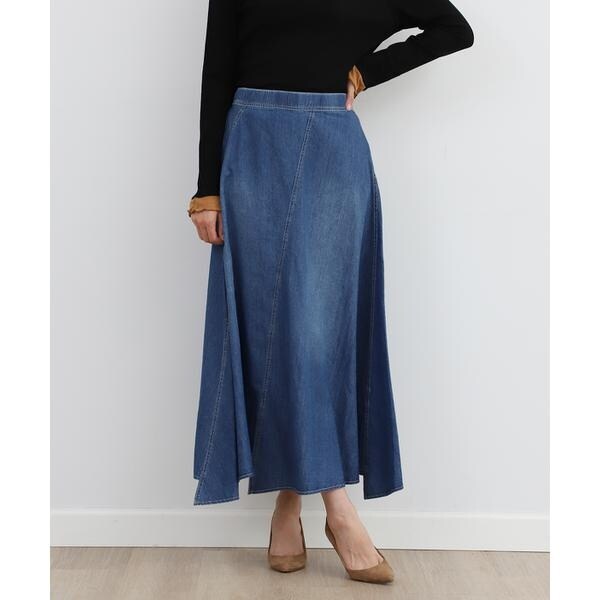 デニムフレアスカート | マルイウェブチャネル