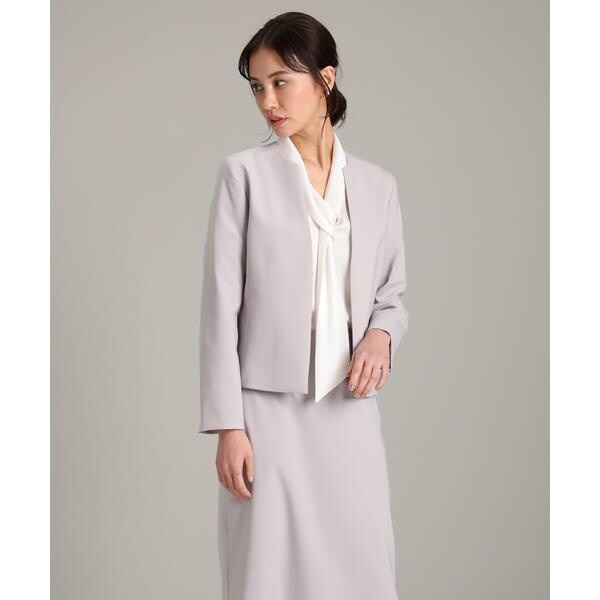 直営店に限定 ノーカラータックジャケット | イネド(INED) | マルイウェブチャネル ジャケット・アウター