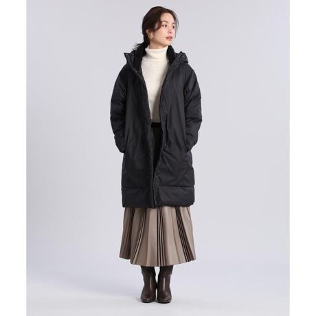 店舗限定】ステッチレスフードダウンコート《Re:DOWN》 | イネド(INED 