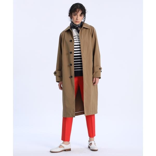 アクアスキュータム　イネド　トレンチコート　リバーシブル　M　コラボレーション アクアスキュータム イネド トレンチコート リバーシブル M