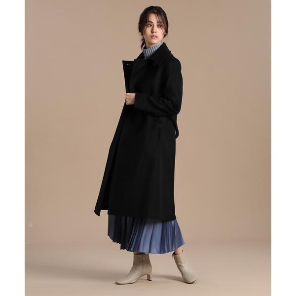 専用！！大きいサイズ　美品　カシミヤ　イネド　INED ロングコート　17 WEB限定》カシミヤ100%ミドル丈コート｜INED（イネド