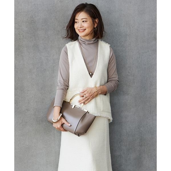 INED - 【美品】INED イネド ツイードベスト アイボリー 三尋木奈保さんコラボ 上品 cc008-33330-01b.jpg?basethum=225