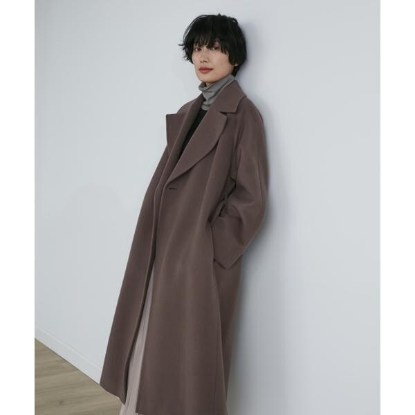 イネドのベルテッドラップコート　未使用　新品　美品です。 大きいサイズ》ベルテッドラップコート【INED】 | イネド(INED