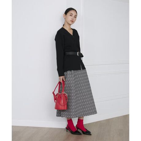 大きいサイズ》フクレジャガードスカート | イネド(INED) | マルイ  