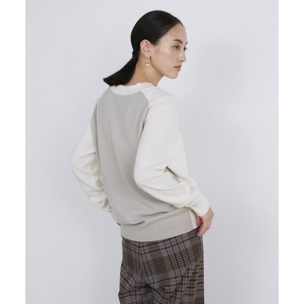 【美品】INED イネド PONTETORTO カシミア混チェスタート カシミヤブレンドVネックニット | イネド(INED) | マルイウェブチャネル