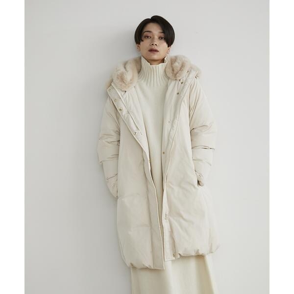 VERY12月号掲載》エコファーフード2WAYダウン《Re:DOWN》 | イネド