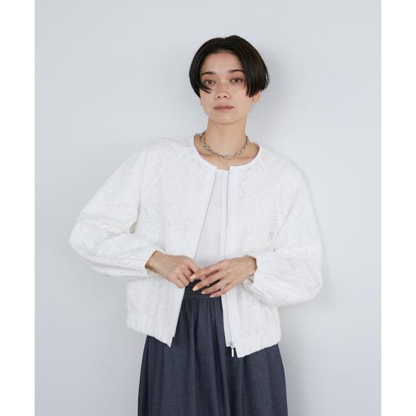 レースブルゾン | イネド(INED) | マルイウェブチャネル