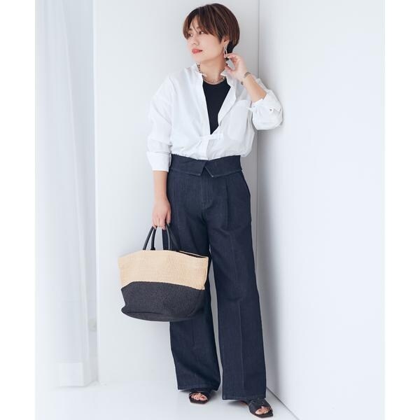望月律子コラボ》大人の美デニム | イネド(INED) | マルイウェブ