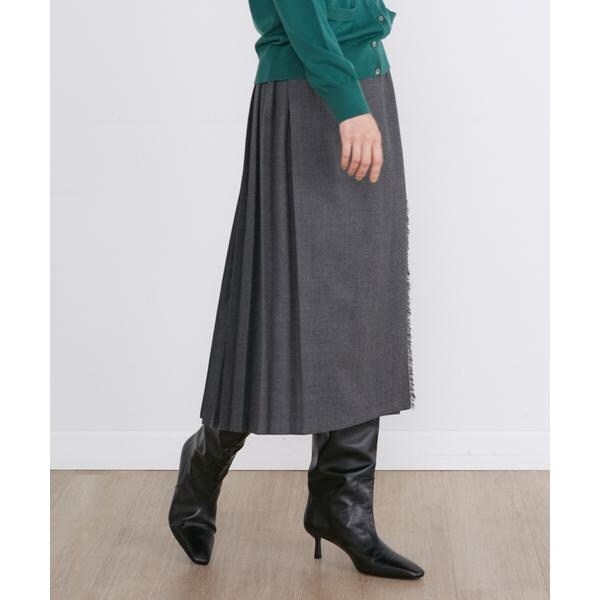 新品　オニール オブ ダブリン INED別注　ラップミディスカート 別注ラップミディスカート《O'neil of Dublin》｜INED（イネド