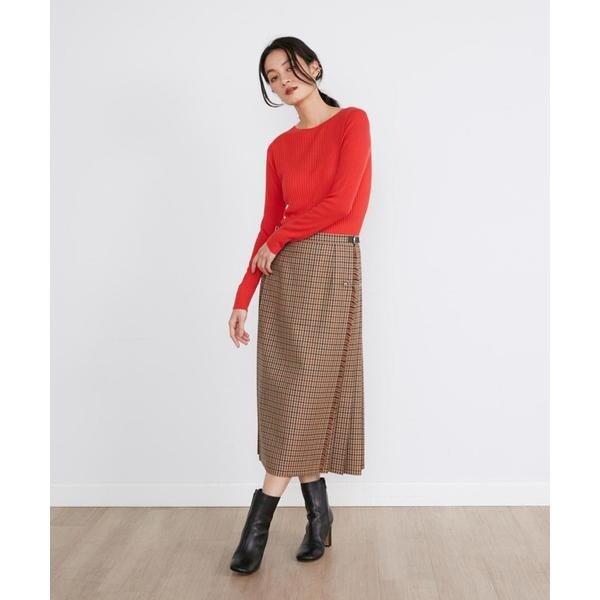 別注ラップミディスカート《O'neil of Dublin》 | イネド(INED