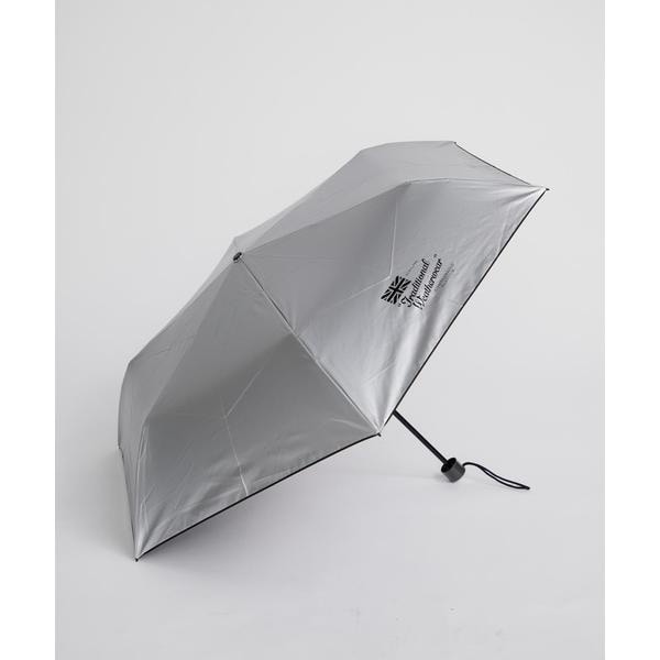 Traditional Weatherwear 折りたたみ傘 シルバー 晴雨兼用 Traditional Weatherwear 折りたたみ傘 「別注」「Traditional