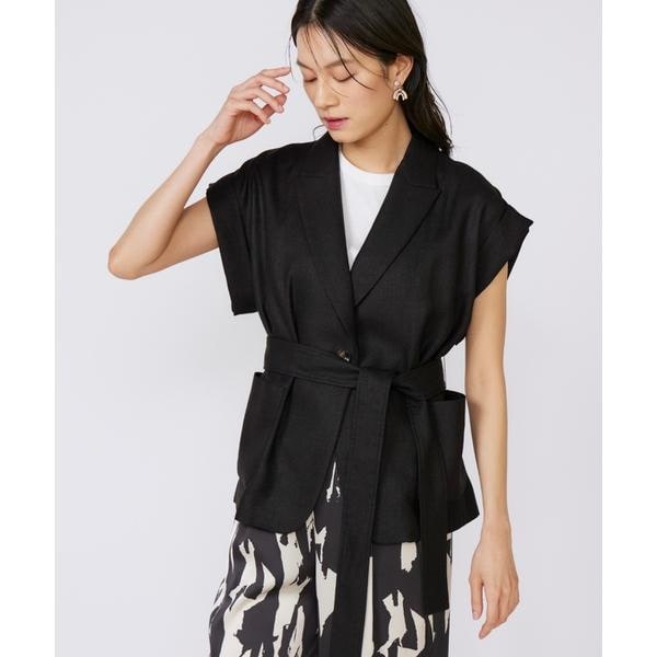 ヴィスコースリネン混ジャケット | アンタイトル(UNTITLED