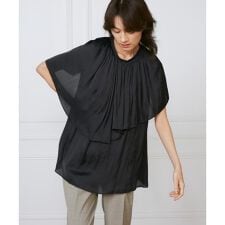 ケープカラーブラウス《la veille by SUPERIOR CLOSET》