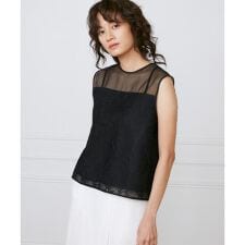 オーガンジーブラウス《la veille by SUPERIOR CLOSET》