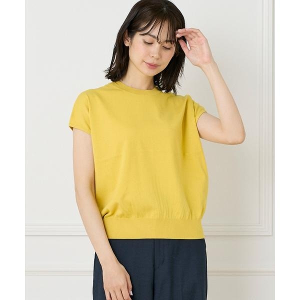 新品❤️アルチビオ❤️イエロー ロゴ入り クルーネックセーター 新品❤️アルチビオ❤️イエロー ロゴ入り クルーネックセーター