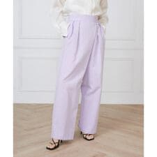 《大きいサイズ》ラップパンツ《la veille by SUPERIOR CLOSET》