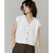 ツイード風ジレ