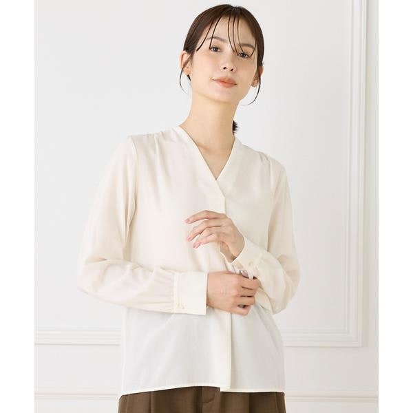 □【MAURIZIO MYKONOS/マウリツィオ ミコノス】TOPS：ブラウス
