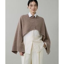 2WAYハイネックニットジレ