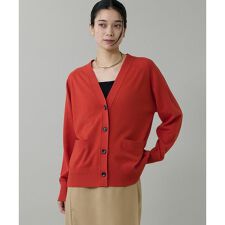 《大きいサイズ》Vネックカーディガン