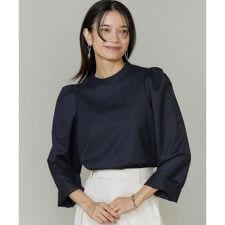 《大きいサイズ》盛り袖ブラウス《三尋木奈保コラボ・Oggi12月号掲載》